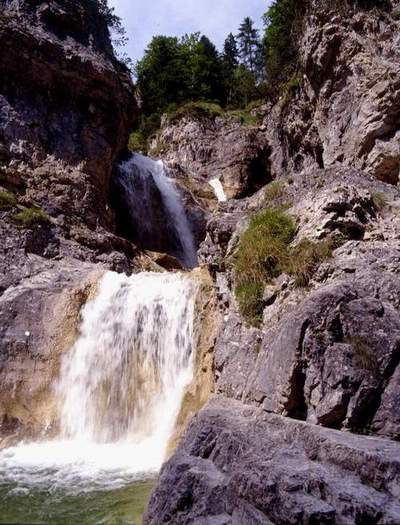 Wallgau Groer Wasserfall